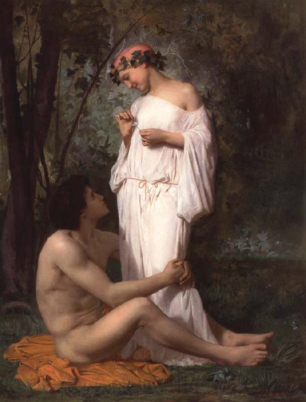 Adolphe William Bouguereau Idyii Spain oil painting art